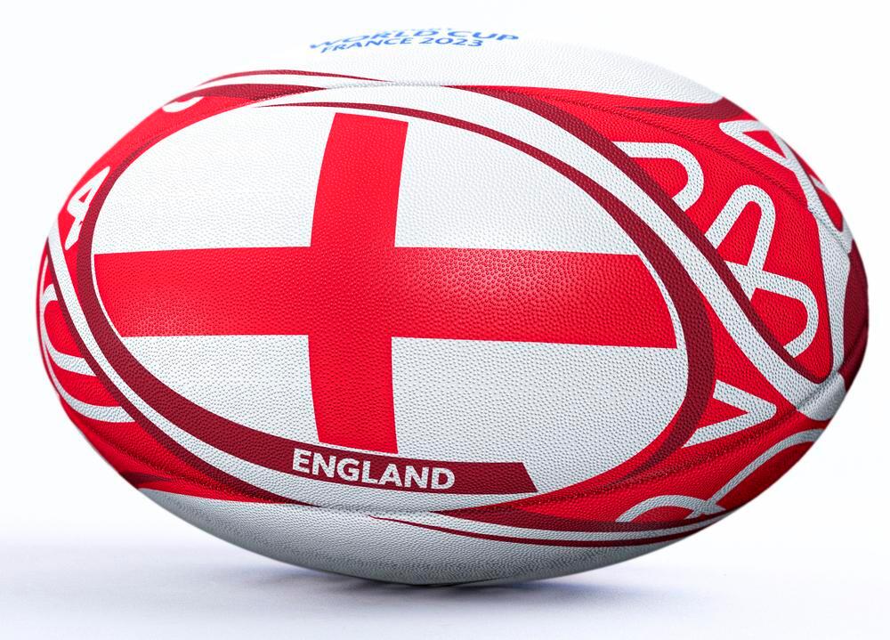 25 Ballons de Rugby Gilbert Angleterre Coupe du Monde 2023 3/3