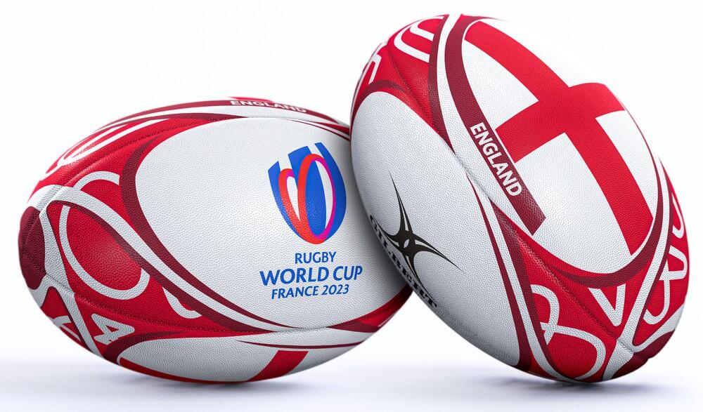 25 Ballons de Rugby Gilbert Angleterre Coupe du Monde 2023 2/3