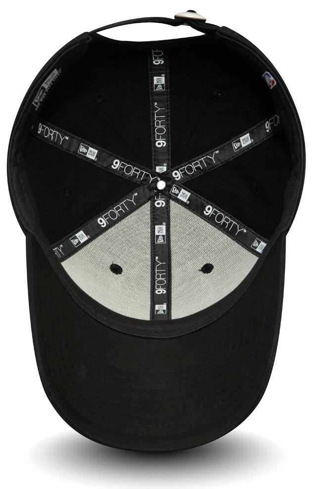 Casquette New Era des Chicago Bulls Noire 3/4