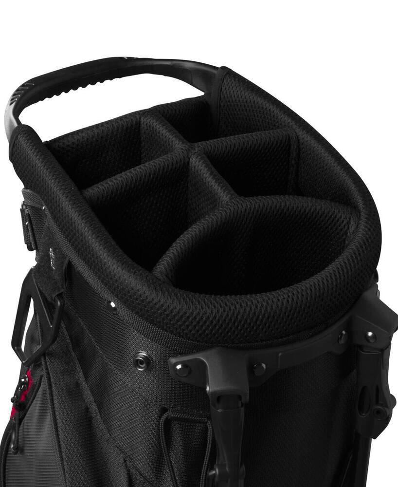 Borsa da golf con treppiede Wilson Feather Grigio Rosso 3/4