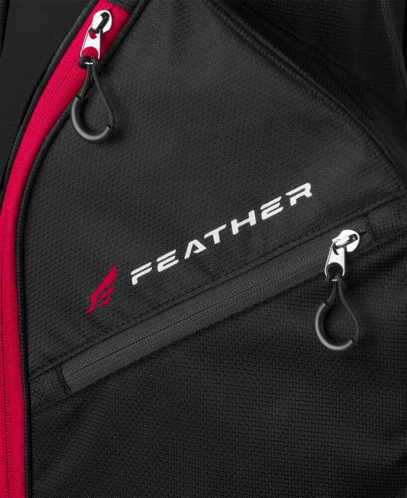 Borsa da golf con treppiede Wilson Feather Grigio Rosso 4/4