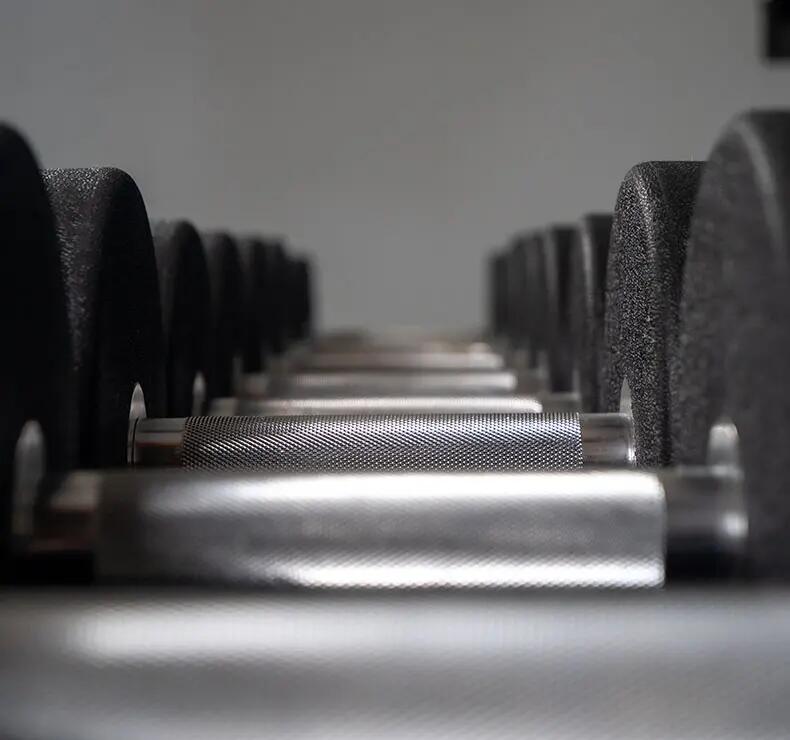 Ronde Rubberen Halterset (2,5 kg - 25 kg) 5/7
