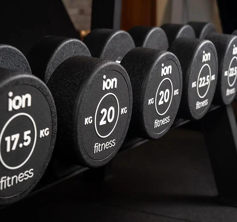 Ronde Rubberen Halterset (2,5 kg - 25 kg) 7/7
