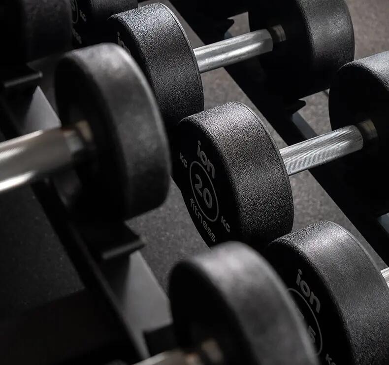 Ronde Rubberen Halterset (2,5 kg - 25 kg) 6/7