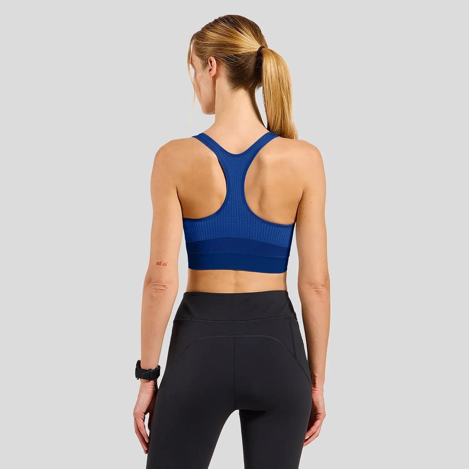 Brassière de sport zippée à maintien élevé Seamless ODLO 2/7