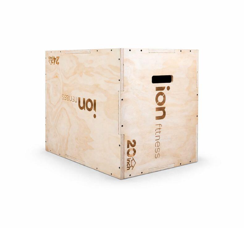 Boîte pliométrique en bois  3-EN-1 50/60/76 cm 2/6