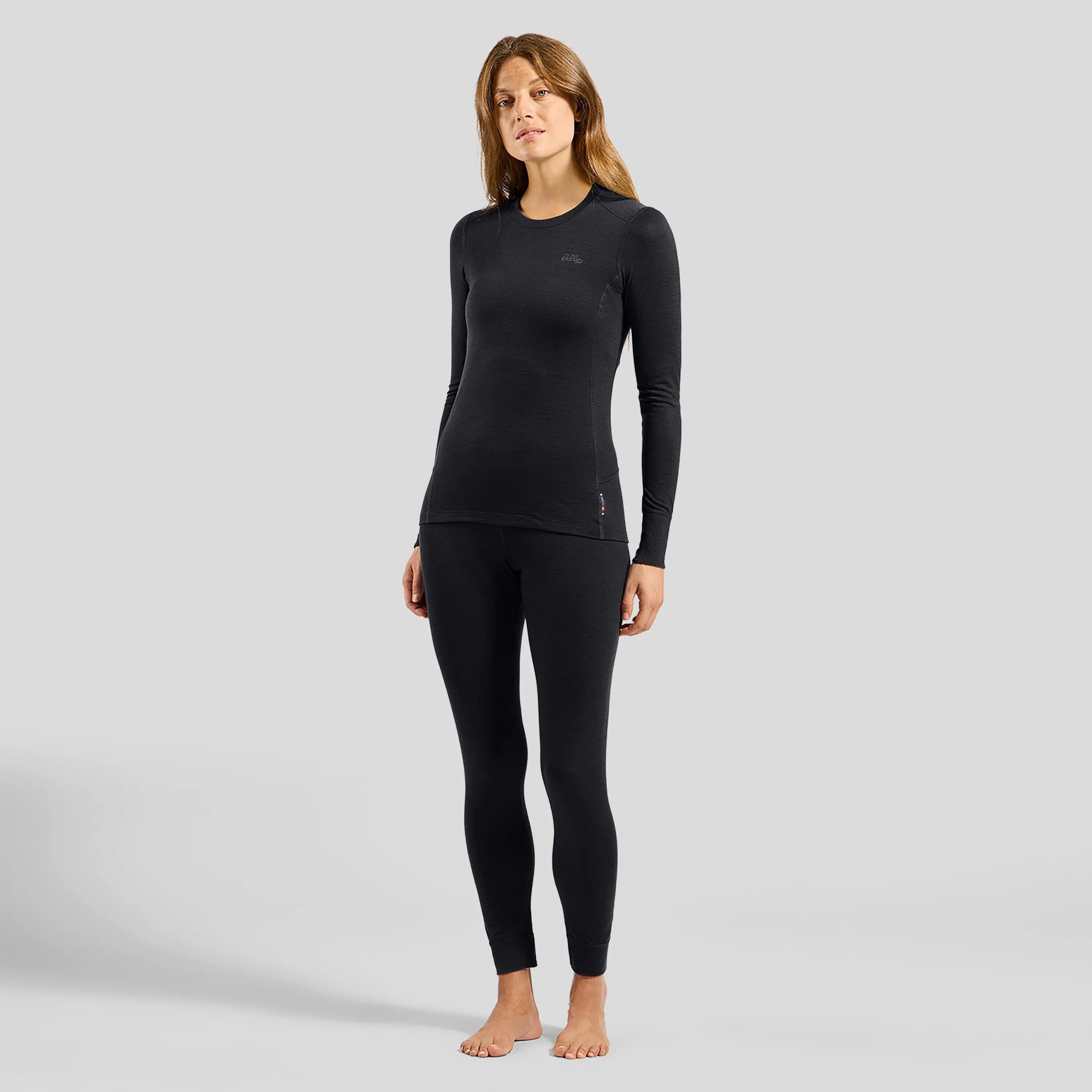 Set Odlo Merino 200 da donna nero 7/7