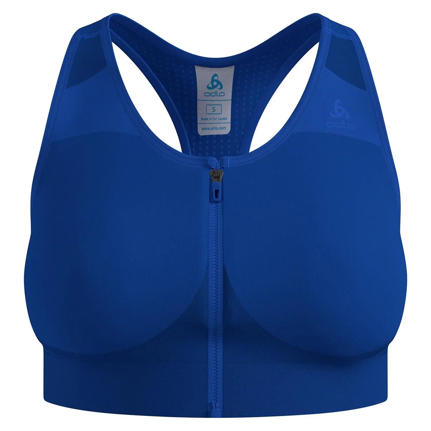 Brassière de sport zippée à maintien élevé Seamless ODLO 4/7
