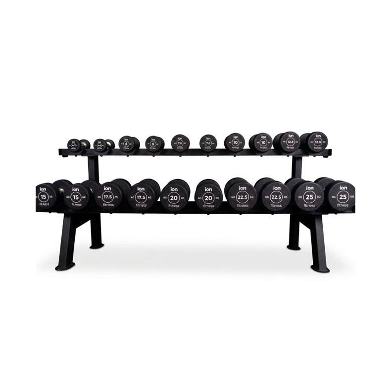 Soporte 2 Alturas para 20 Mancuernas 2/5