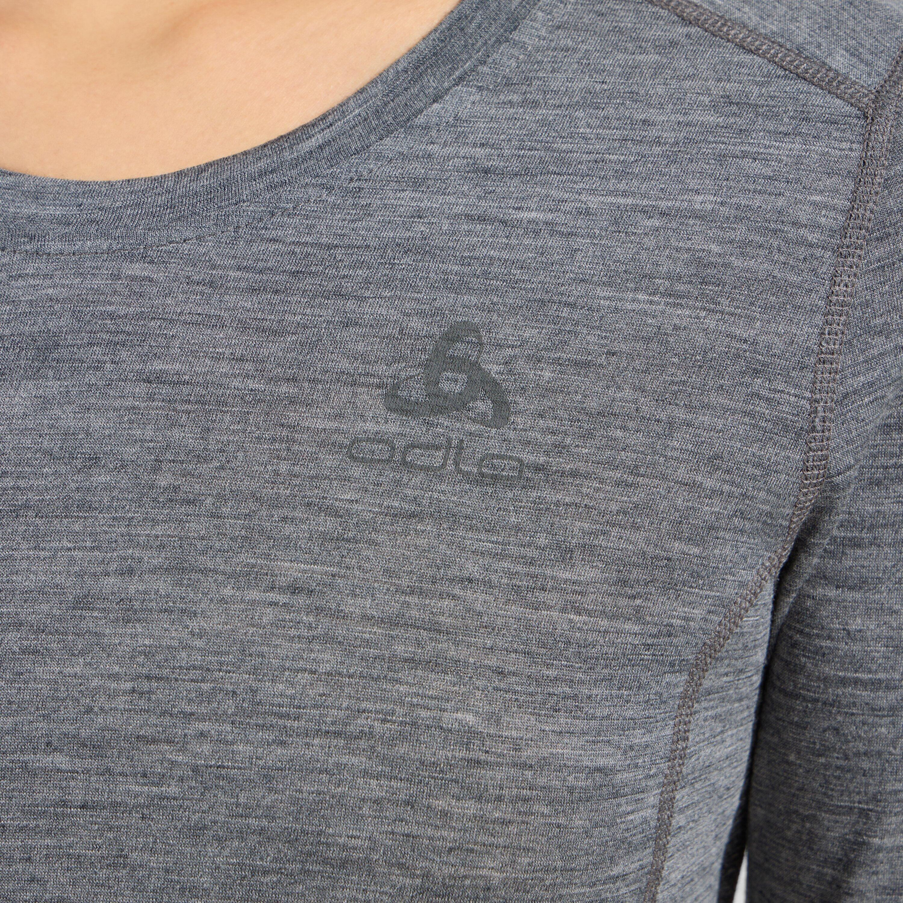 Baselayer Femme Odlo Merinos 200 Natural Gris 3/7