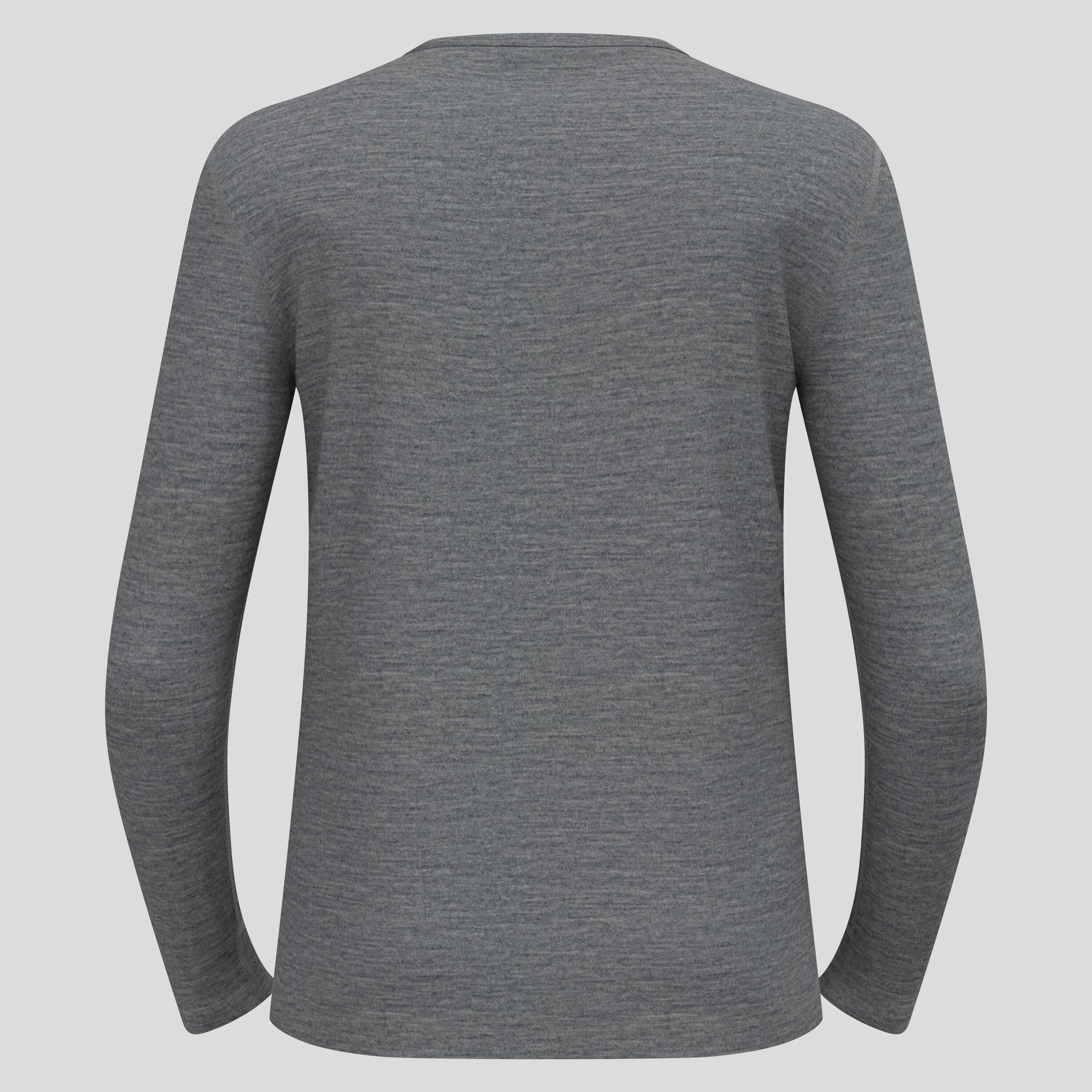 Odlo Merinos 200 Natural Grey Manica Lunga Baselayer 6/7