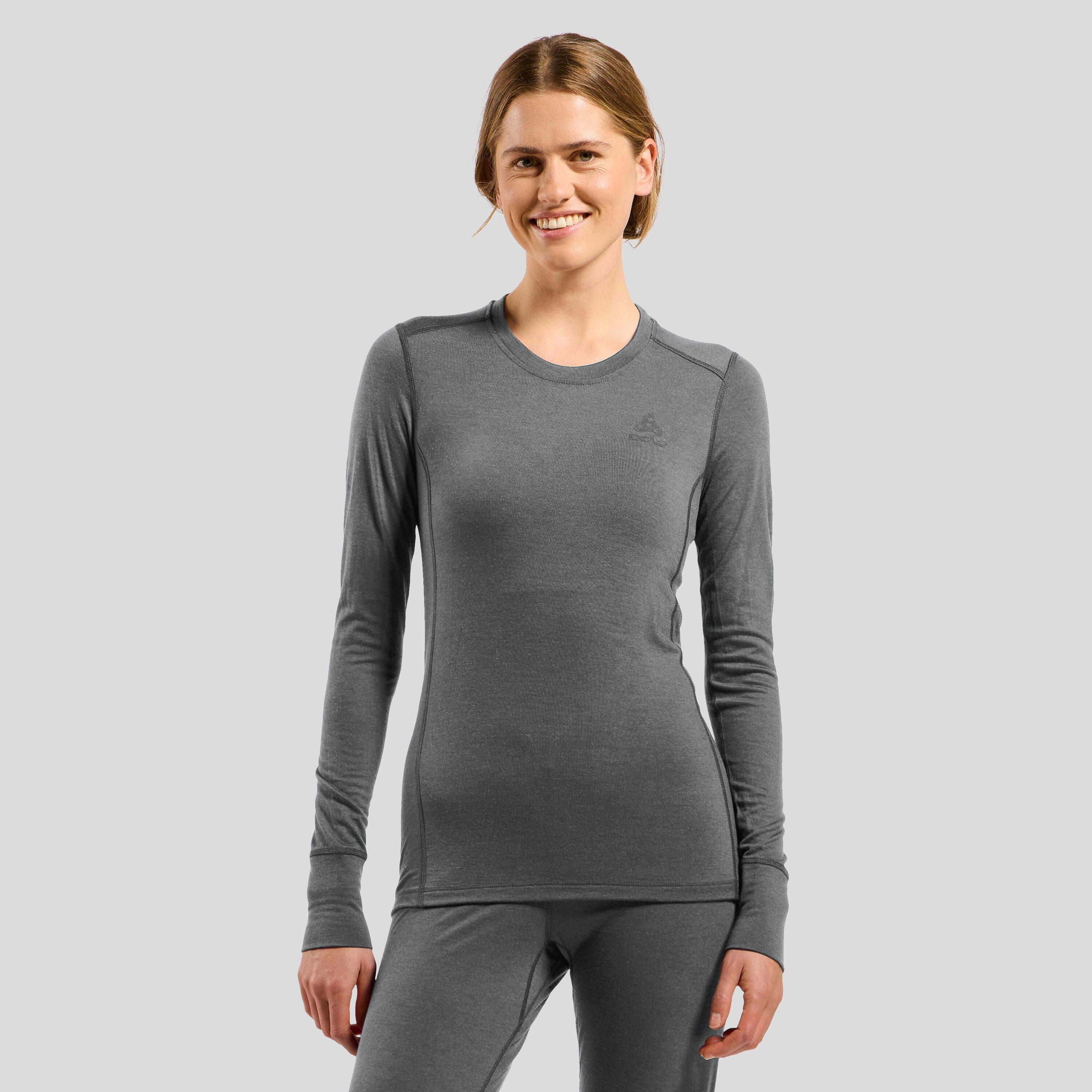 Baselayer Femme Odlo Merinos 200 Natural Gris 7/7