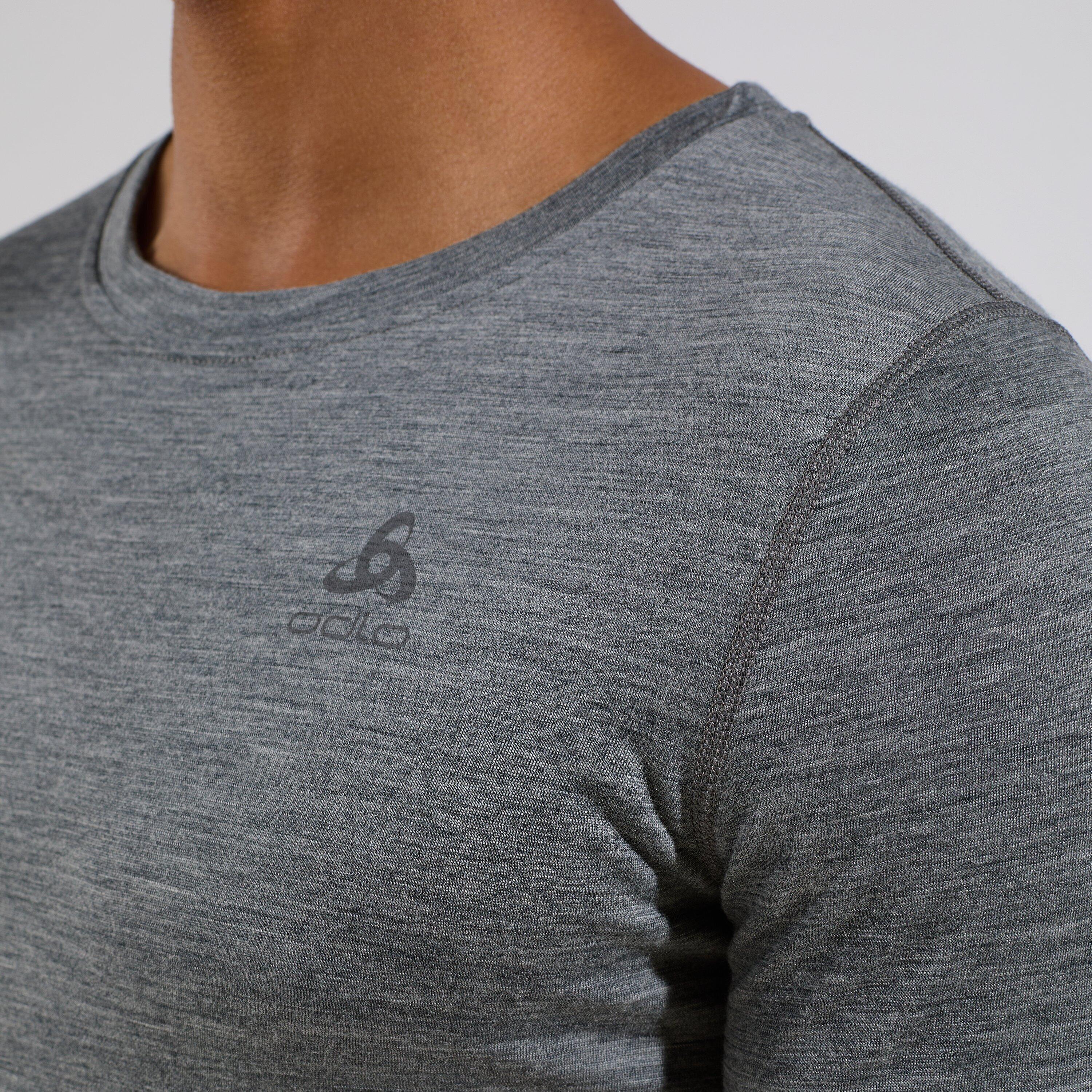 Camiseta Técnica Odlo Merinos 200 Natural Gris 3/6