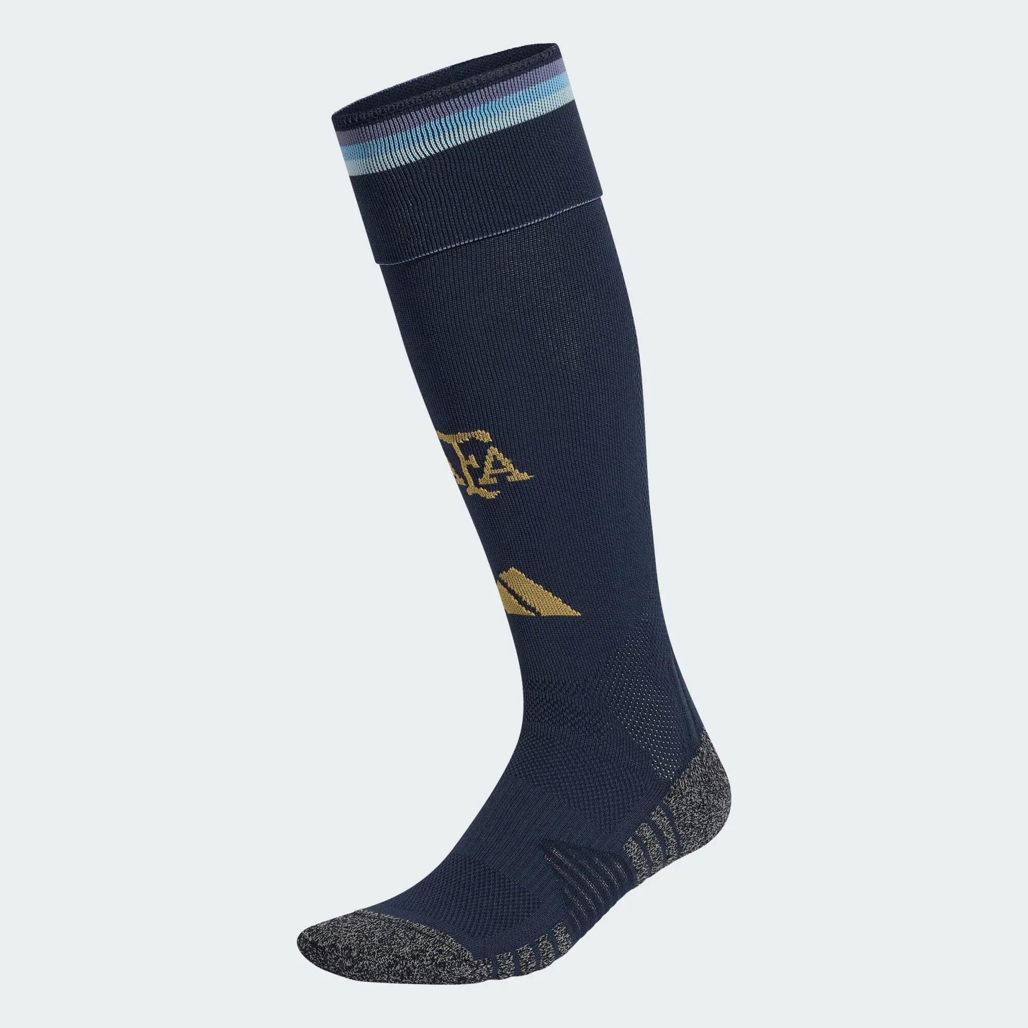 Adidas AFA H SO D Unisex Football Long Socks Blue -  1