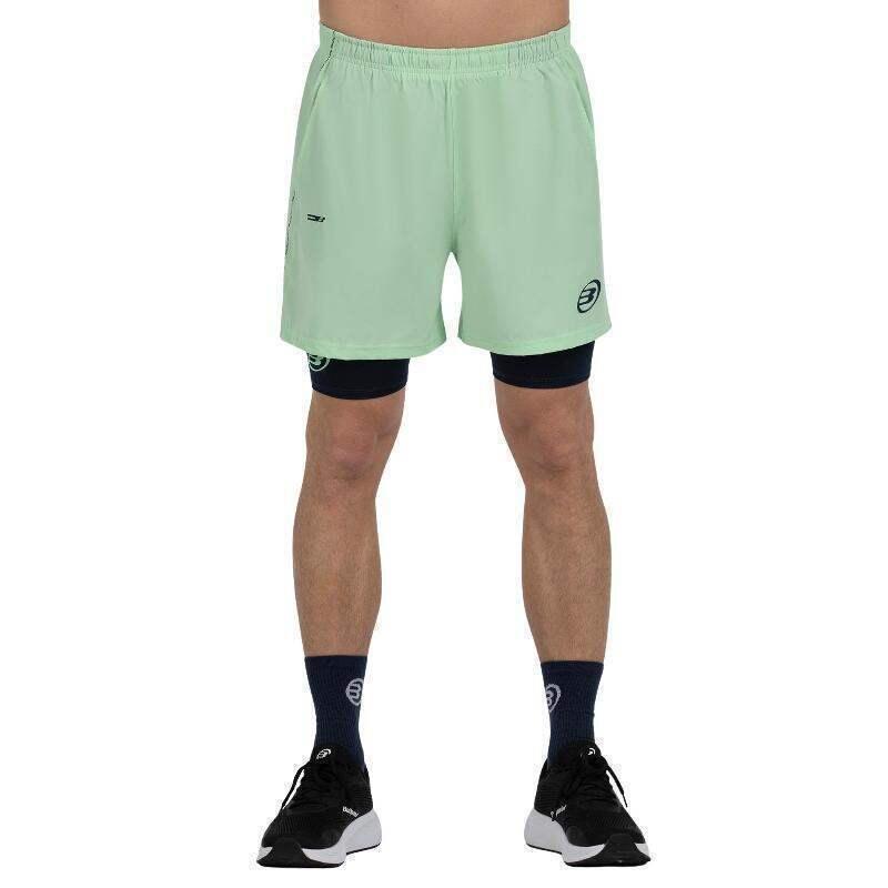 Short Bullpadel Mansil Verde Acido 5/5