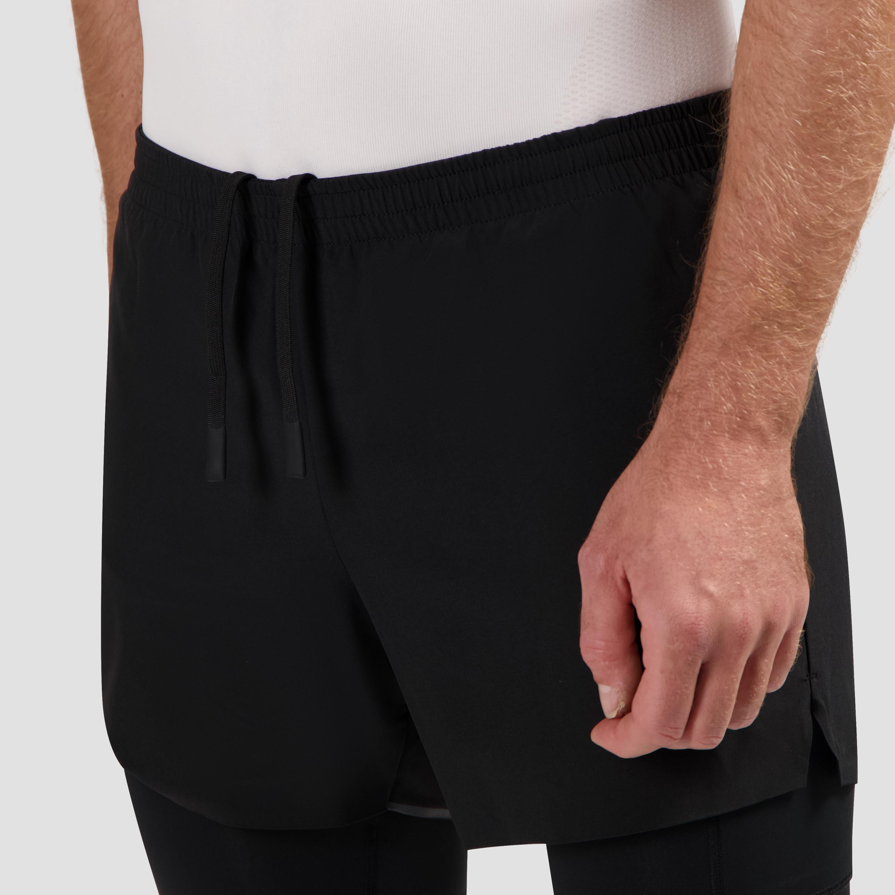 Pantaloncini da corsa 2 in 1 Uomini Distance 5/7