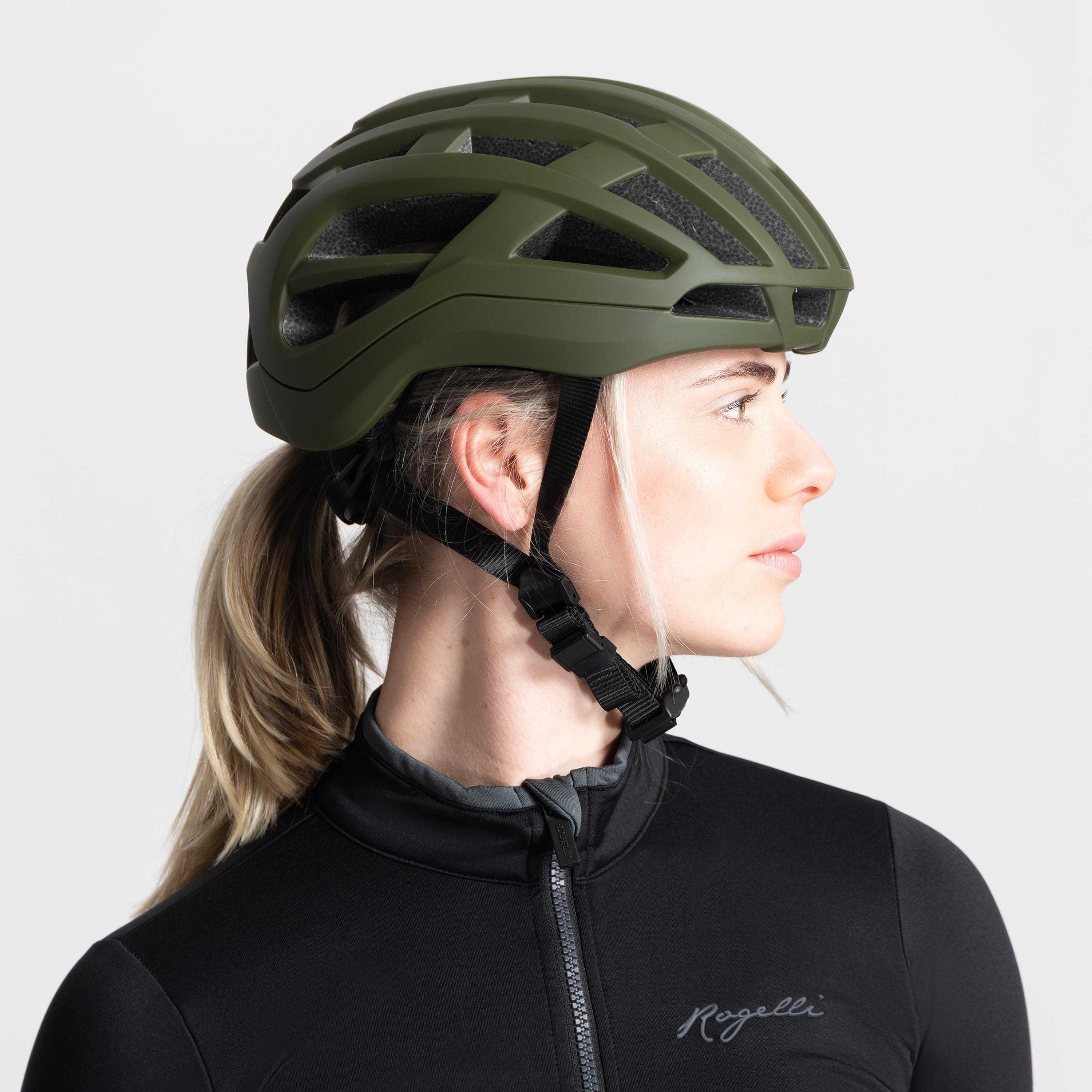 Wielrenhelm Fietshelm Volwassenen Groen Deiro 5/7
