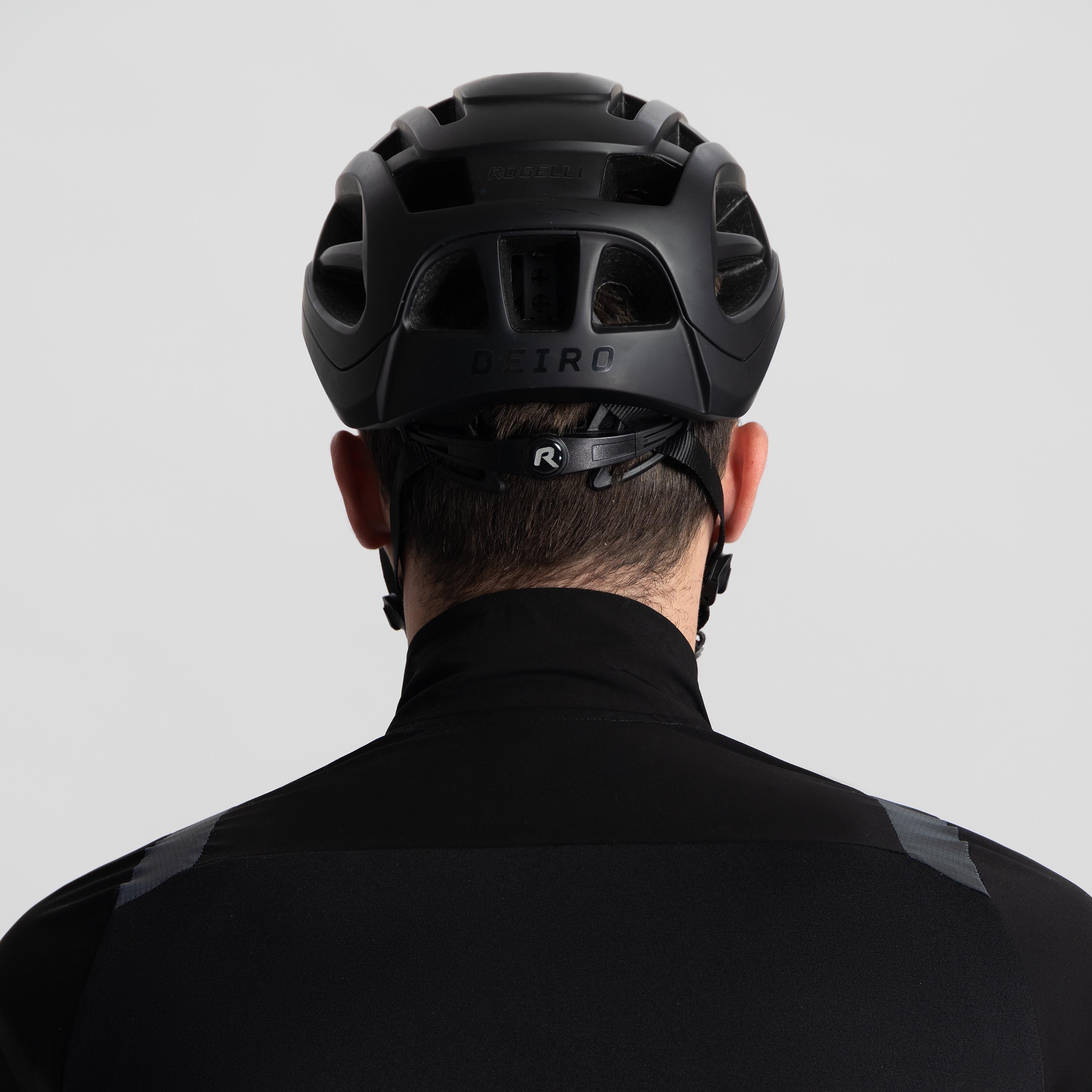 Erwachsene MTB Fahrradhelm Schwarz Deiro 4/8