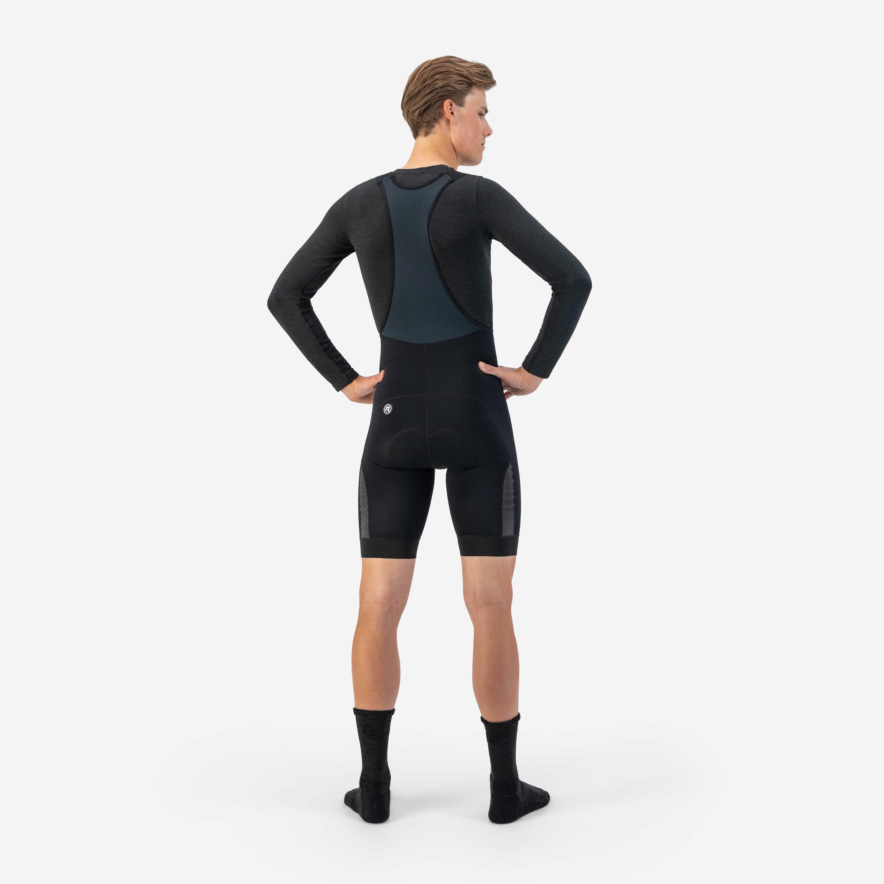 Pantaloni corti da ciclismo - Con bretelle Uomini - Thermal DWR 4/7