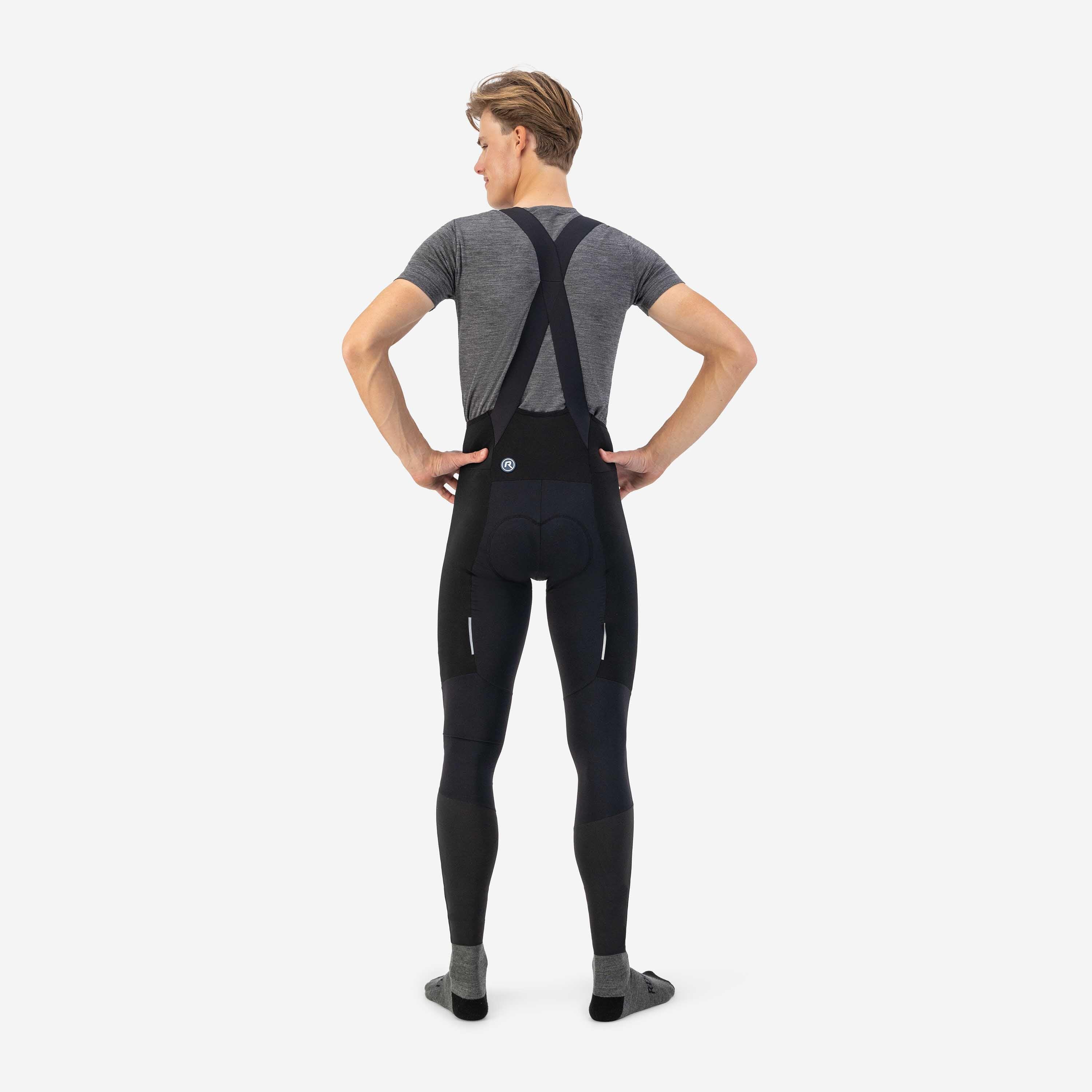 Cuissard Long Velo Avec Bretelles Avec Peau Homme - Distance 4/7