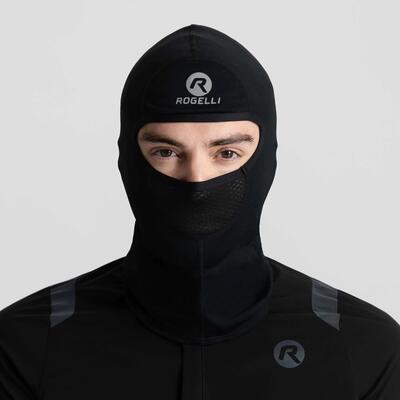 Fiets wielrenmuts winter - bivakmuts - zwart - balaclava