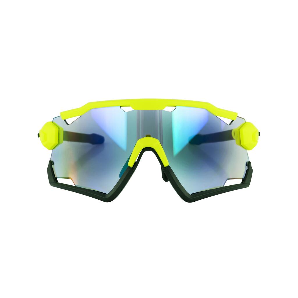 Cycling Glasses for Men and Women - Category 2 - Yellow - Switch