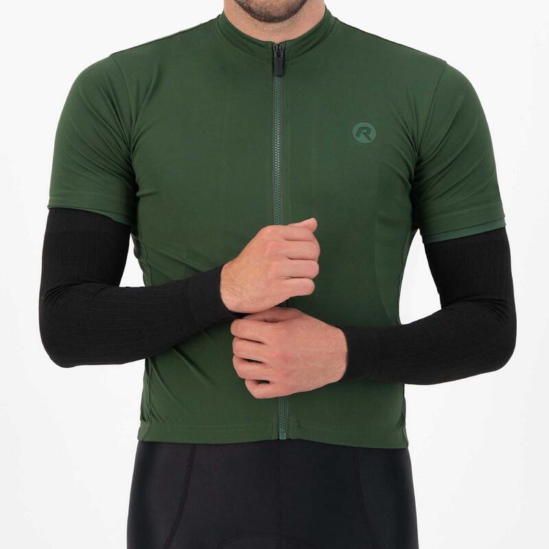 Hřejivé cyklorukávy Rogelli SEAMLESS z úpletu s plochými švy