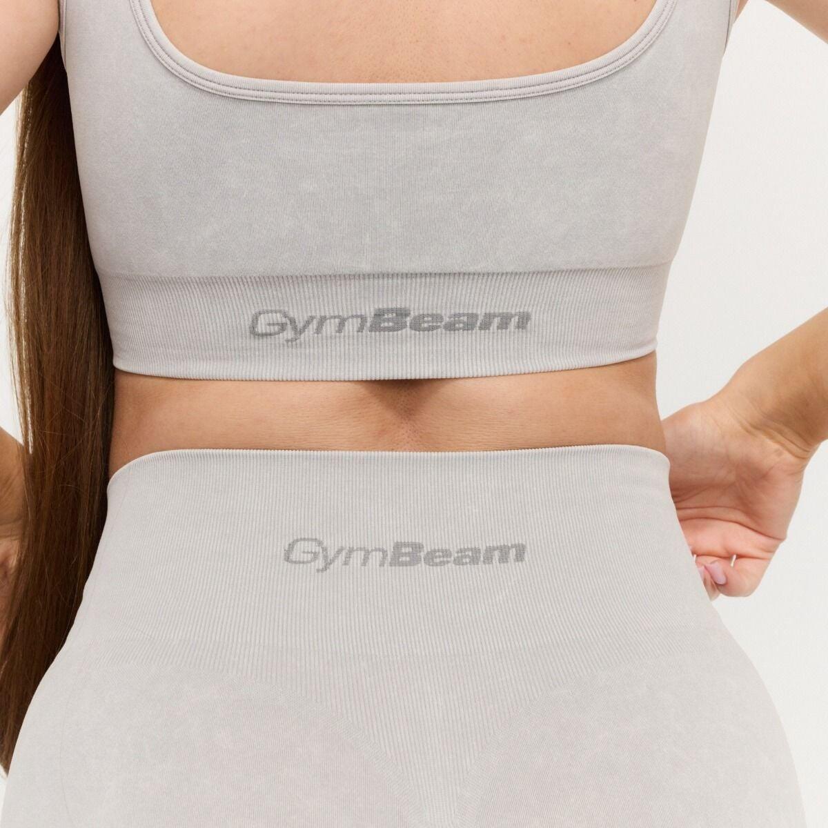 Donna fitness pantaloncini senza cuciture grigi Lift Seamless 2/7