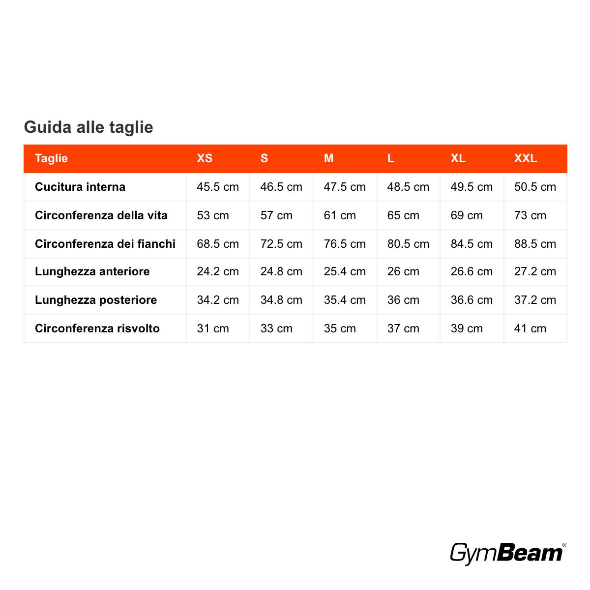 Pantaloncini donna fitness slim neri 5/6