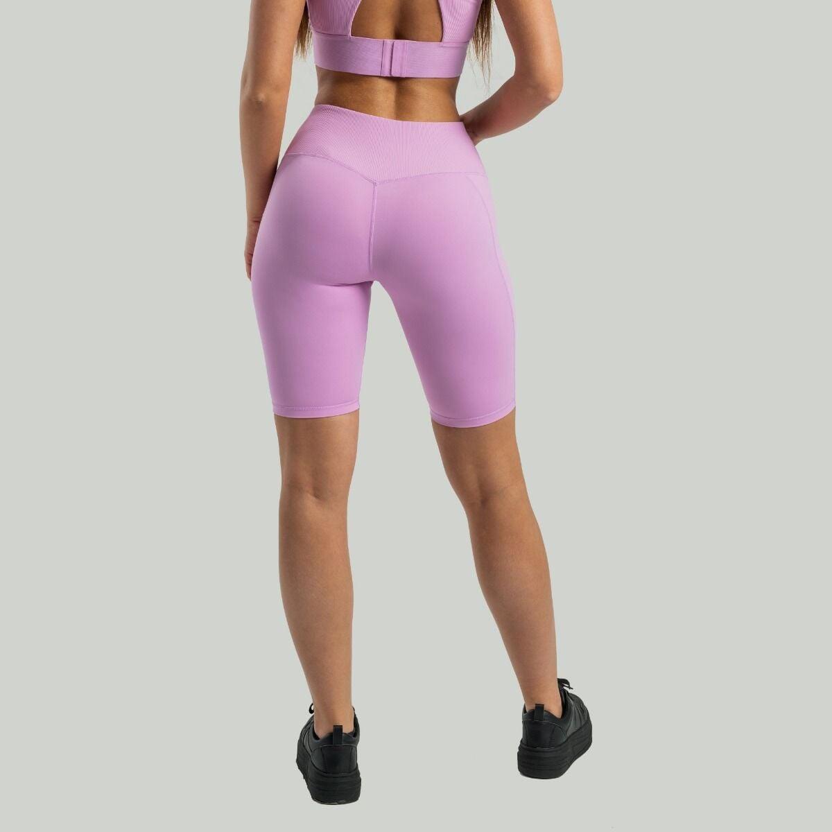 Donna fitness pantaloncini vita alta Amethyst Stellar 5/7