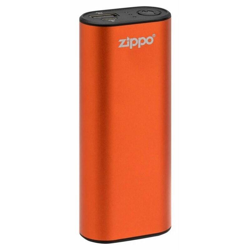 Calientamanos electrónico y Batería Externa Heatbank 6S Naranja Zippo