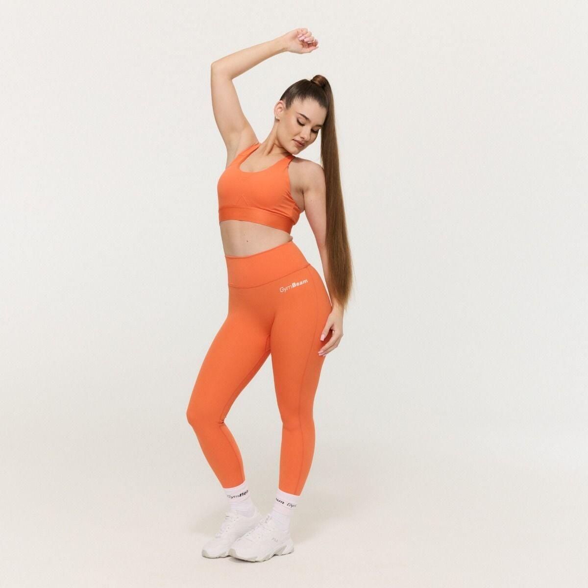 Donna fitness reggiseno sportivo coppe imbottite Orange Limitless 4/5