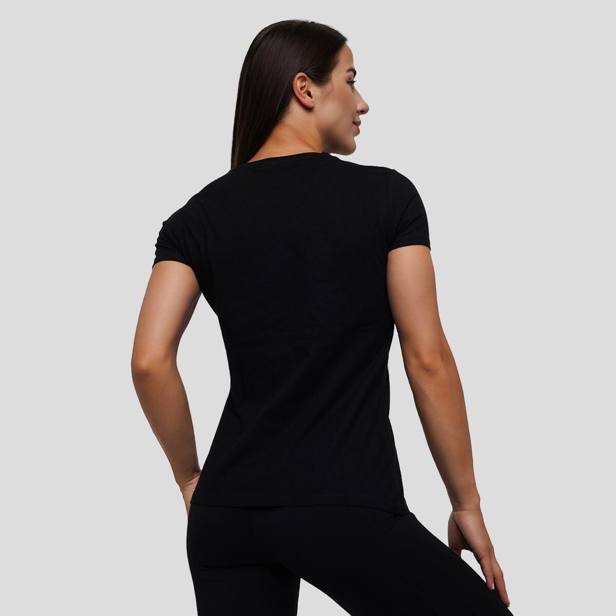 Donna t-shirt traspirante nera Grow 3/6