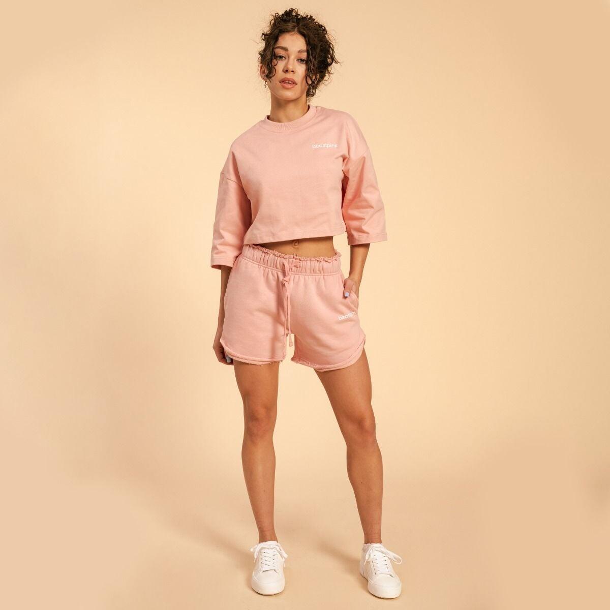 Dámské tričko Cropped Serenity Pink 5/7