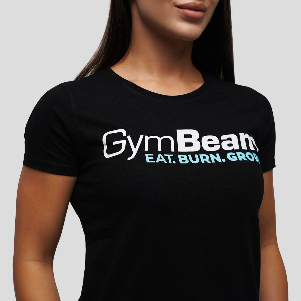 Donna t-shirt traspirante nera Grow 4/6
