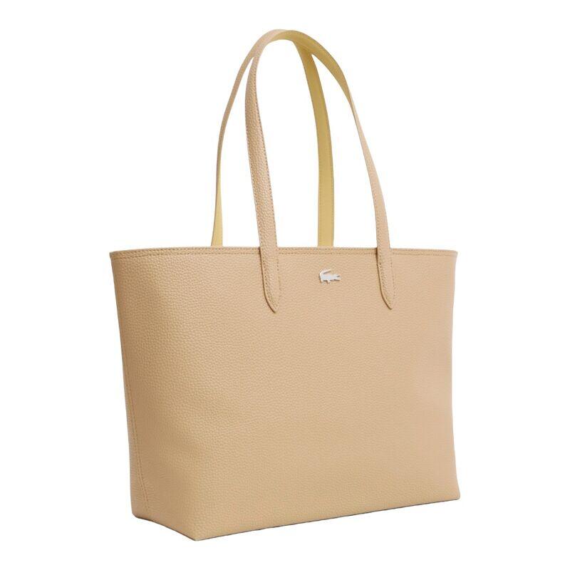 Bolso Beige Lacoste Tote con Cremallera Anna Viennoise Soja 3/5