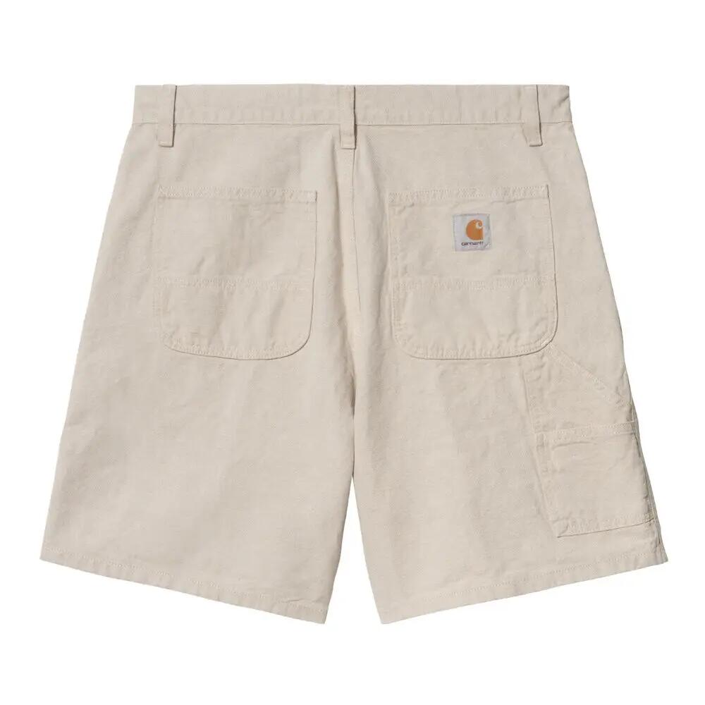 Bermudas Beige Carhartt Walter Single Knee Short Natural de Corte Relajado 2/4