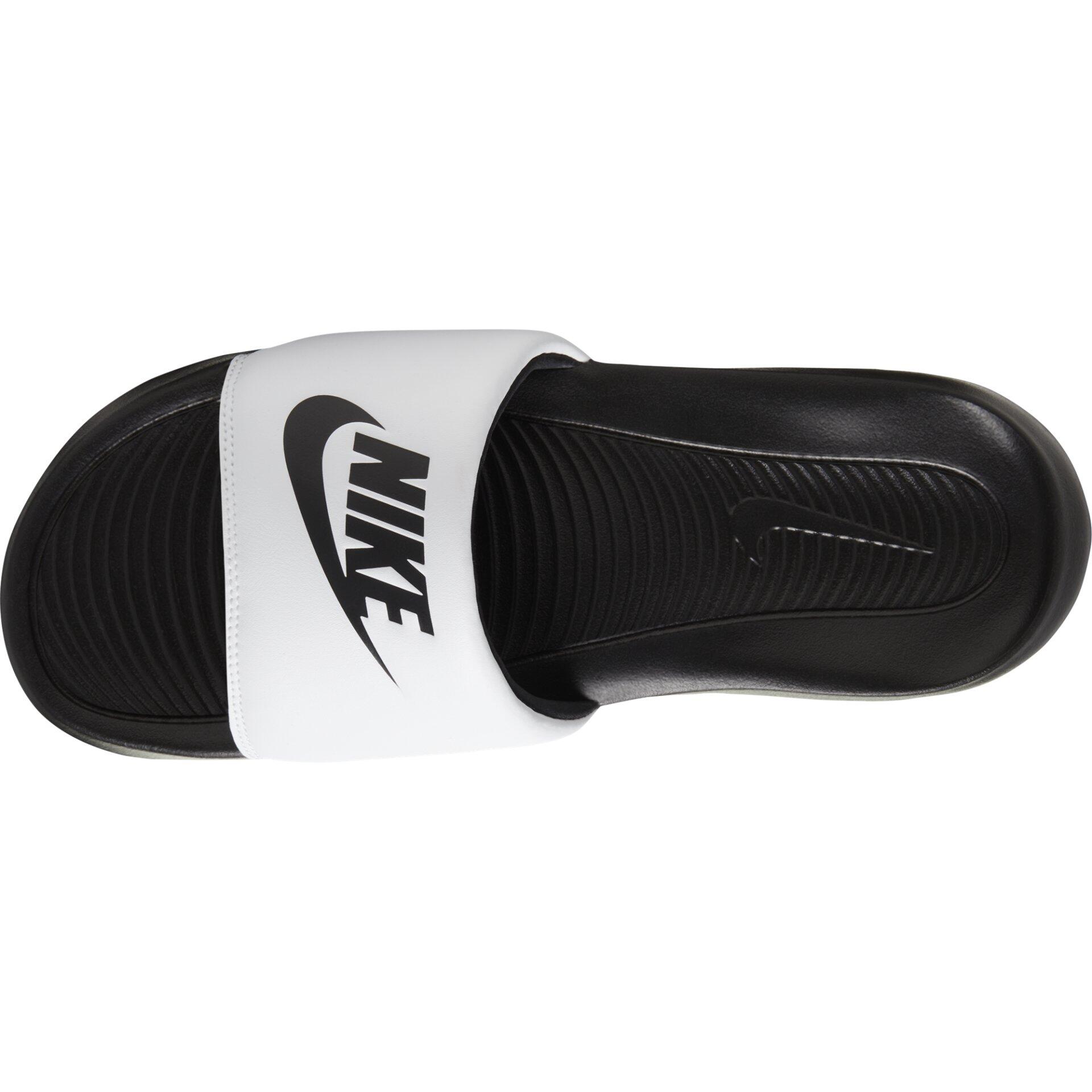KLAPKI sportowe NIKE VICTORI ONE CN9675-005 na basen biało-czarne 42,5 2/7