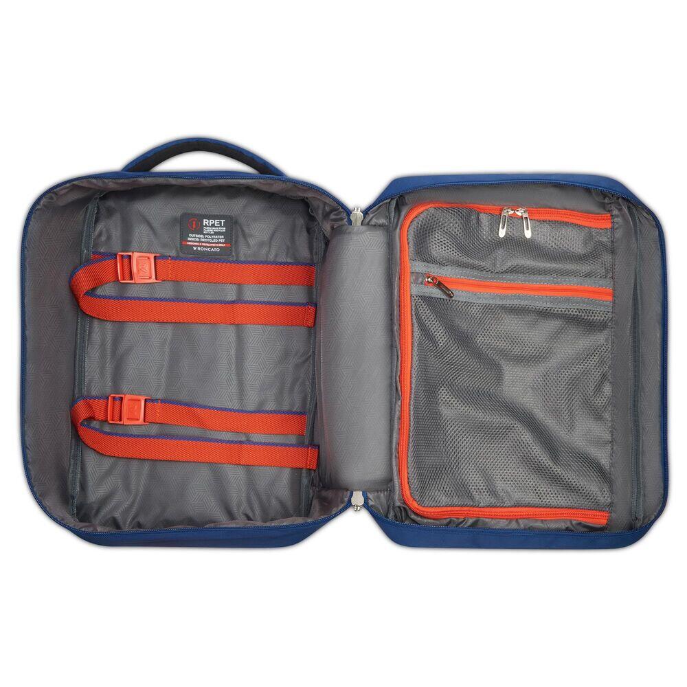 Mochila de Viaje Azul Roncato Crosslite Blue 4/5