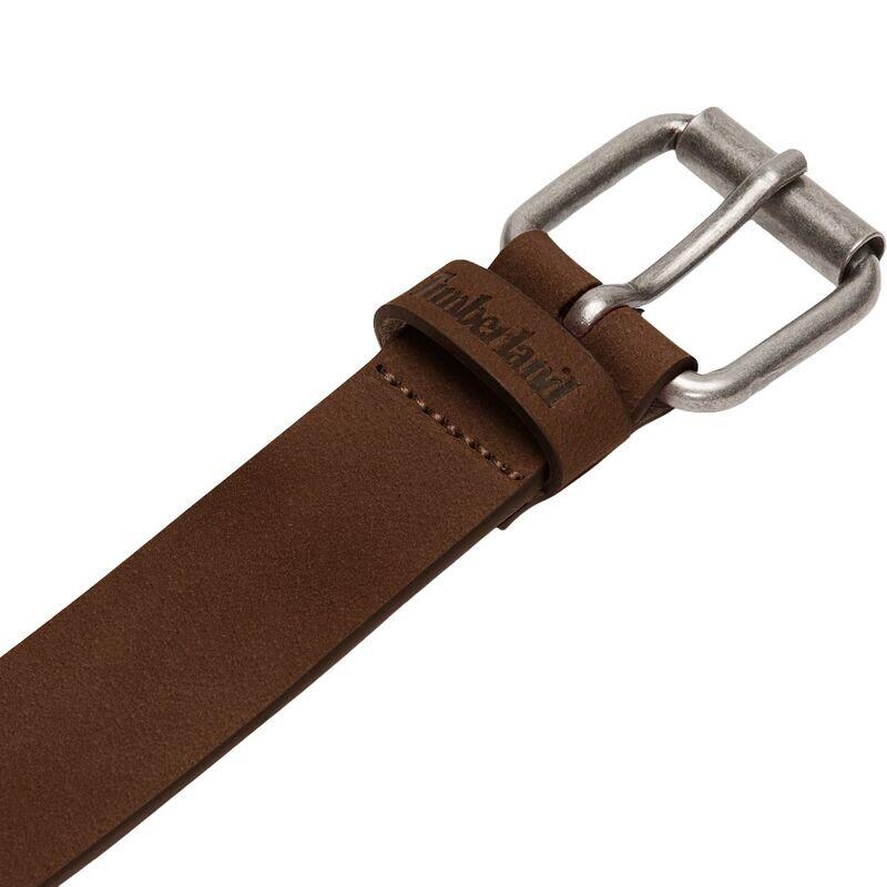 Cinturón Marrón Timberland Nobuk De 35 mm Belt With Cuts Dark Brown 2/4