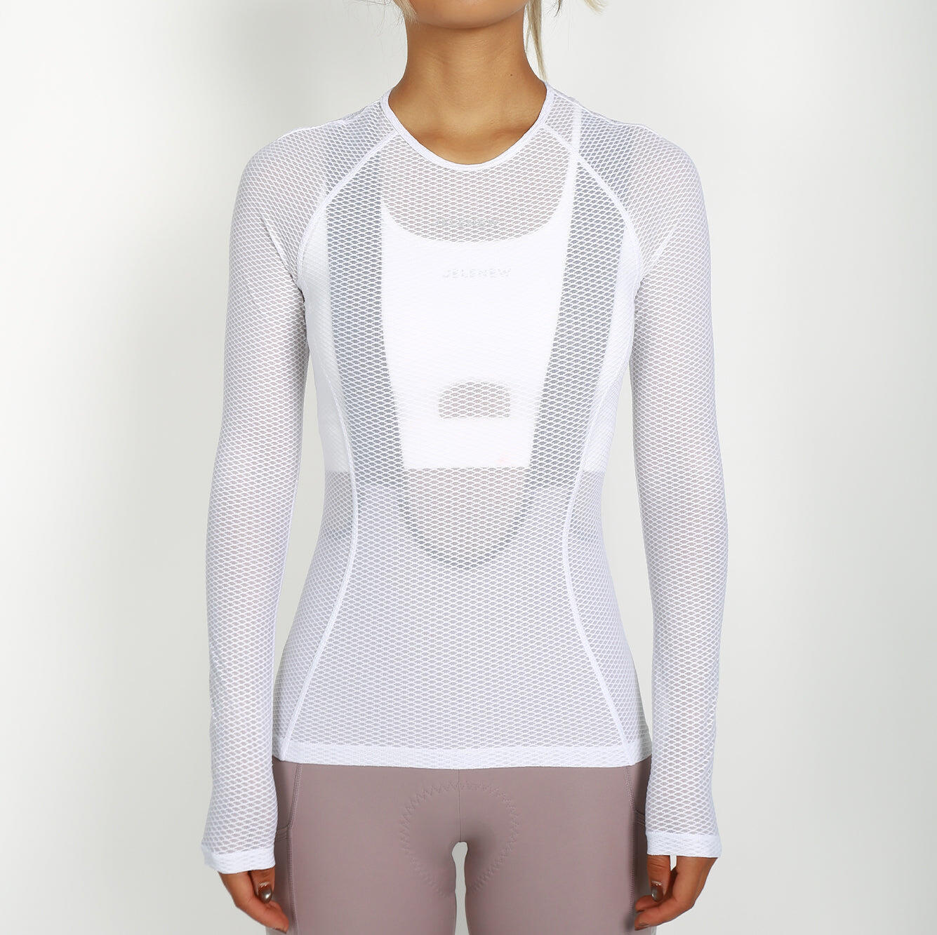 Lichte Mesh Lange Mouwen Baselayer 4/5