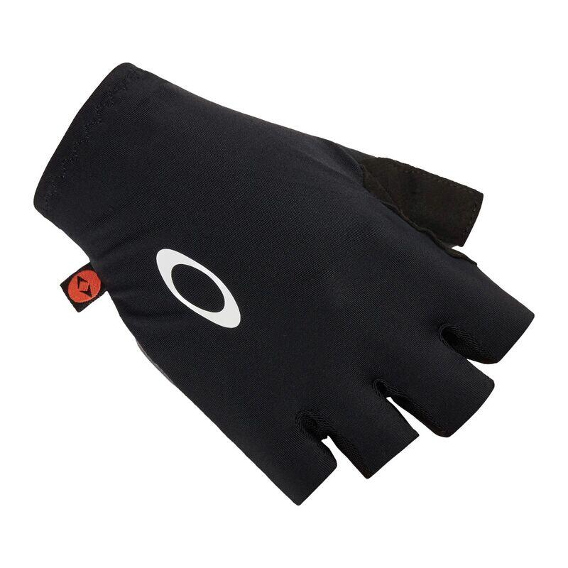 Guantes Negros Oakley Drops Road Glove 2.0 Black de Licra Elástica 2/4