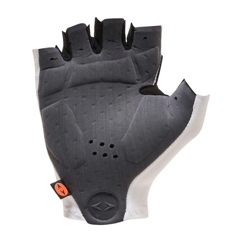 Guantes Blancos Oakley Drops Road Glove 2.0 White de Licra Elástica 3/4