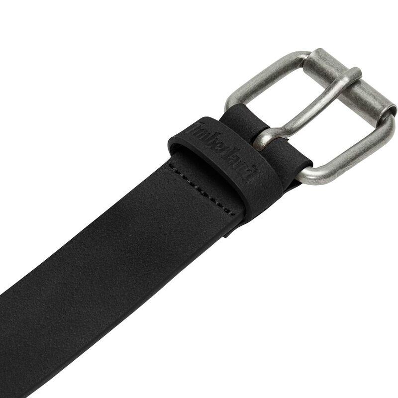 Cinturón Negro Timberland Nobuk De 35 mm Belt With Cuts 2/4