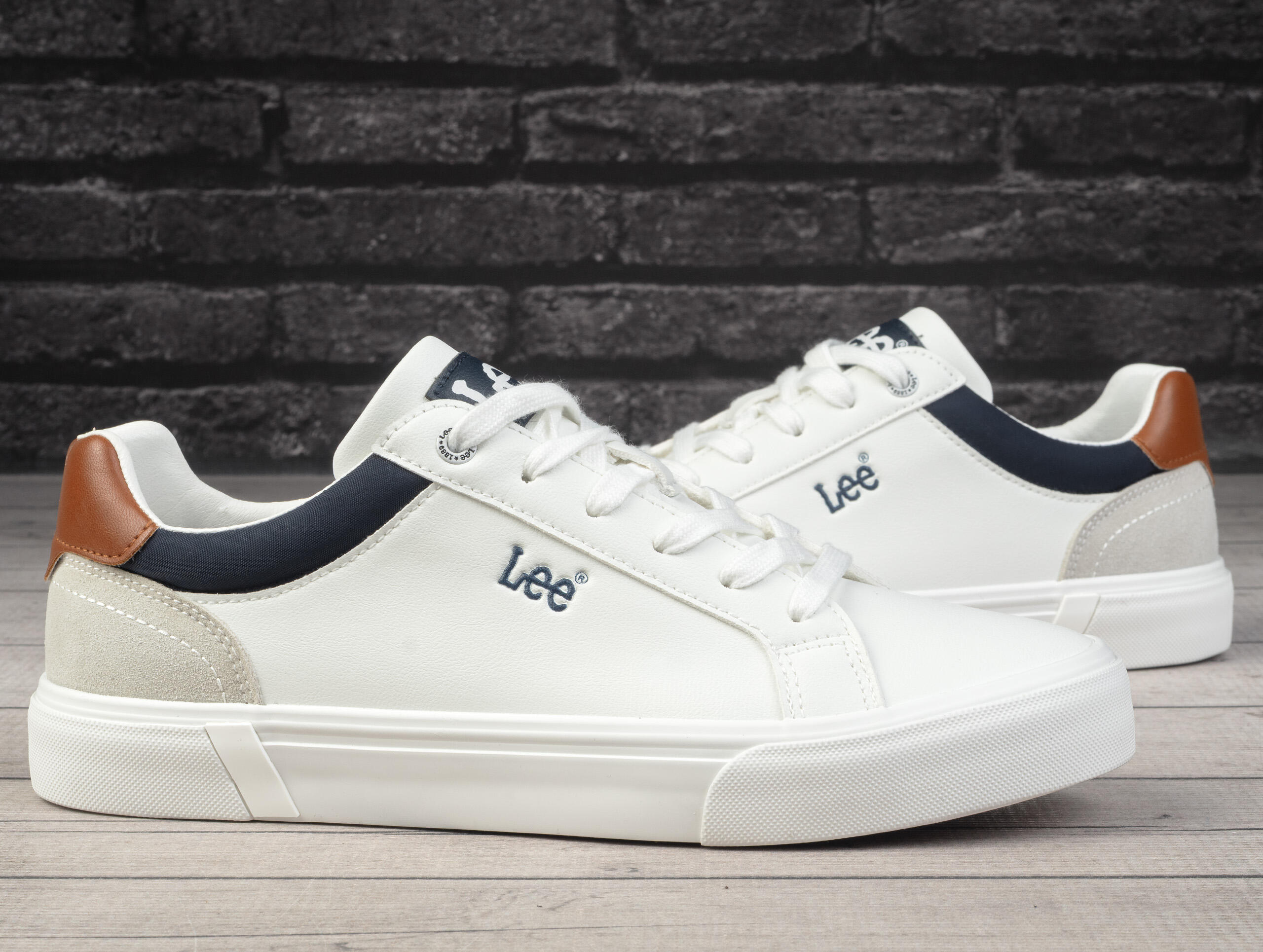 Buty męskie sportowe trampki Lee BRIXTON MEN LOW 2/7