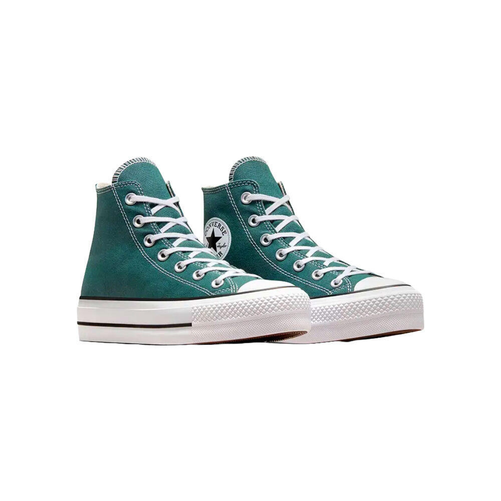 Zapatilla Verde Converse Chuck Taylor All Star Lift Platform Seasonal Color 3/5