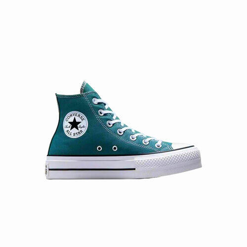 Zapatilla Verde Converse Chuck Taylor All Star Lift Platform Seasonal Color 5/5