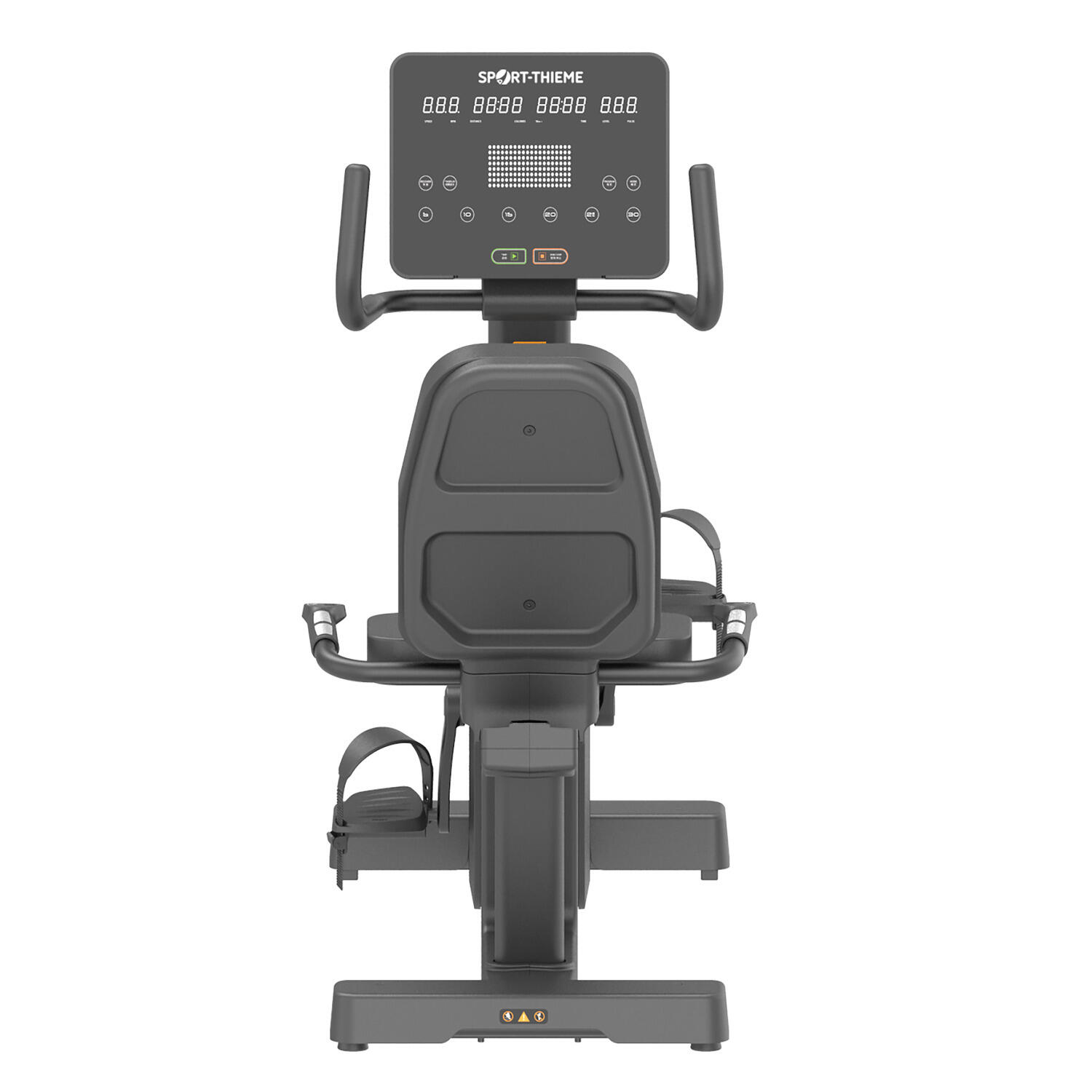 Liegeergometer R850 LED-Display Fitnesstraining Unisex 5/6