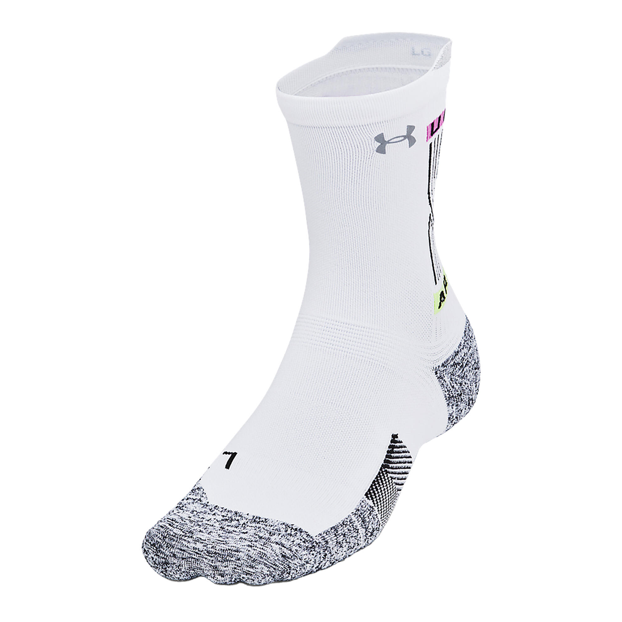 Skarpety Under Armour ArmourDry Run Cushion Mid-Crew 4/4
