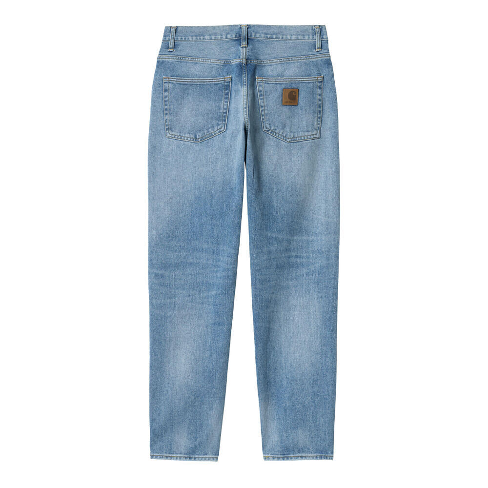 Pantalón Azul Carhartt Klondike Pant Blue Light Used Wash de Corte Regular 2/5